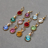 Engraved Link Birthstone Bracelet