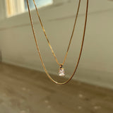 Serpentine Chain Necklace