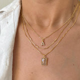 Diamond Initial Necklace