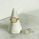Rose Quartz Ring