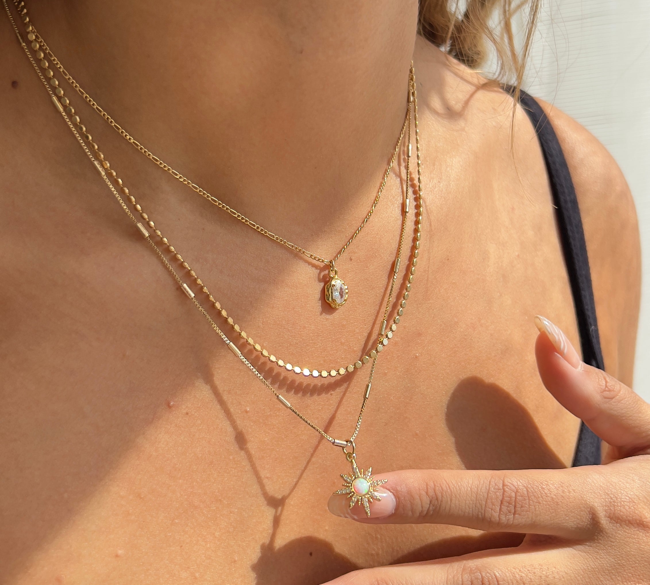 Melina Flat Bead Chain