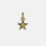 Star Birthstone Charm