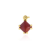 Red Agate Charm
