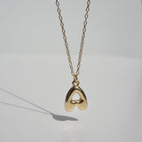 Bubble Initial Necklace