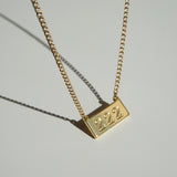Angel Number Bar Necklace