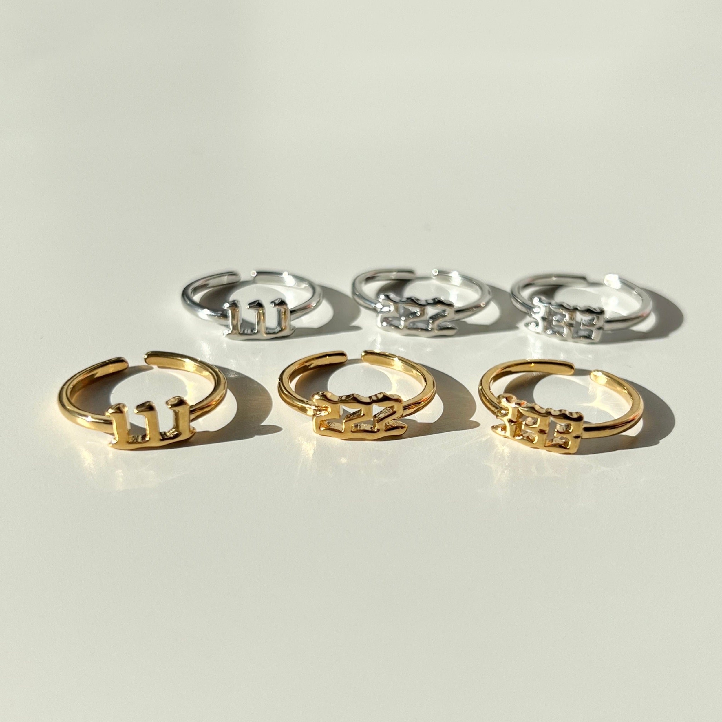 Number Ring String Angel Numbers Ring – Simple Stones