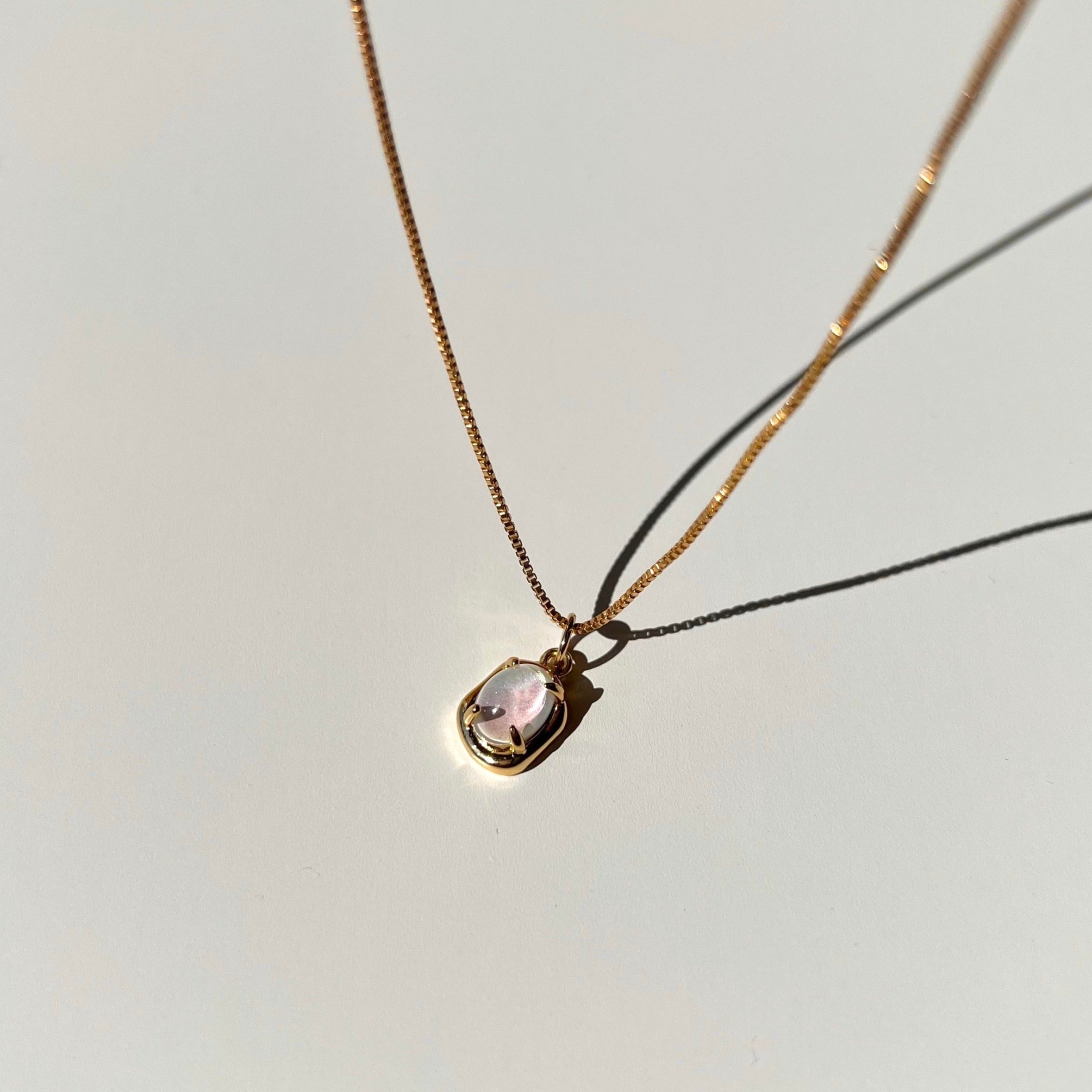 Gold-Filled Opal Pendant Necklace | Midori Jewelry Co.