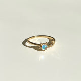 Sienna Opal Moon Ring