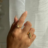 Jasmine Opal Star Ring